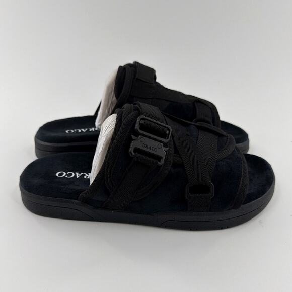 Draco Men\'s Black Phantoms Remastered Slide Sandals Size 9-10 main image 4